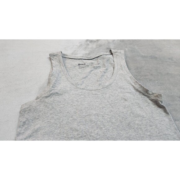 Pact Organic Cotton Medium Grey Tank Top - Picture 2 of 6